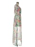 Unbranded 100% Polyester Floral Ivory Casual Dress Size M - photo 4