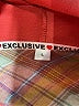 Made With Love Plaid Orange Long Sleeve Button-Down Shirt Size L - photo 7