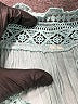 Unbranded 100% Viscose Teal Green Short Sleeve Blouse Size XXS (estimated) - photo 7
