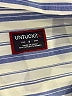 UNTUCKit Stripes Blue Long Sleeve Button-Down Shirt Size 4 - photo 7