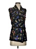 CAbi 100% Polyester Black Sleeveless Blouse Size XS - photo 1