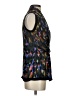 CAbi 100% Polyester Black Sleeveless Blouse Size XS - photo 4