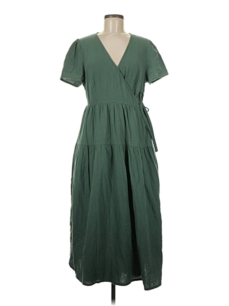 Pre-owned Universal Thread Casual Dress In Green