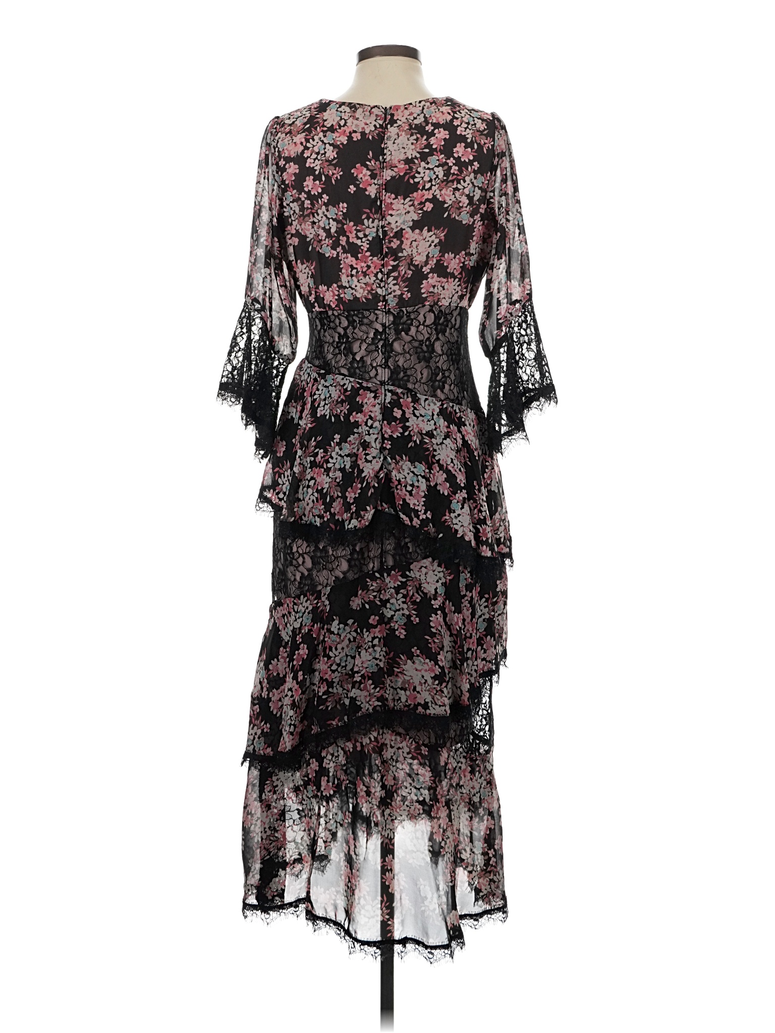 chinese dress ladies Nookie Lene Lace Maxi Dress - Black main image 0