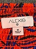 Alexis 100% Polyester Paisley Red Cocktail Dress Size M - photo 7