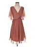 ASOS 100% Polyester Pink Cocktail Dress Size 4 - photo 1