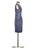 Pure Navy Gray Cocktail Dress Size 0 - photo 4