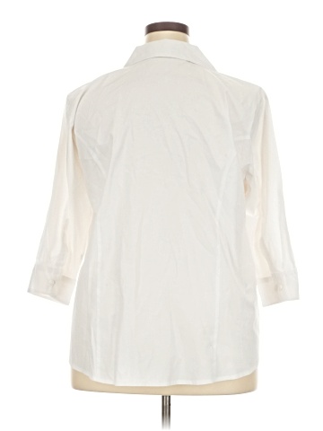 Riders by Lee 3/4 Sleeve Button-Down Shirt (view 2)