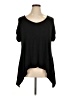 paisley raye Black Short Sleeve Top Size 0X - photo 1