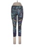 Fabletics Graphic Blue Purple Active Pants Size 30 waist (estimated) - photo 1