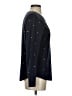 Ann Taylor LOFT Polka Dots Black Blue Pullover Sweater Size S - photo 4