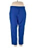 Alfred Dunner Solid Blue Active Pants Size 18W - photo 1