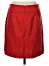 J.Crew Solid Red Wool Skirt Size 4 - photo 2