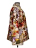 Unbranded Floral Gold Windbreaker Size L (estimated) - photo 4