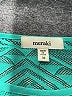 Meraki 100% Polyester Teal Short Sleeve Blouse Size M - photo 7