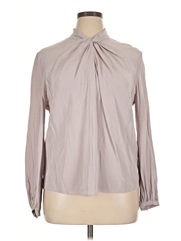 Club Monaco Long Sleeve Blouse (view 1)
