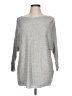 Market and Spruce Silver Pullover Sweater Size L - photo 1