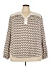 NYDJ Ivory Long Sleeve Blouse Size 3X - photo 1