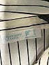 Primark 100% Polyester Stripes Ivory Long Sleeve Blouse Size 4 - photo 7