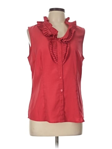 The Limited Sleeveless Button-Down Shirt (view 1)
