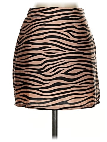 Superdown Faux Leather Skirt (view 1)