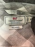 Vineyard Vines Performance 100% Polyester Checkered-gingham Gray Long Sleeve Blouse Size 8 - photo 7