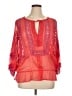 Black Rainn Red 3/4 Sleeve Blouse Size XL - photo 1