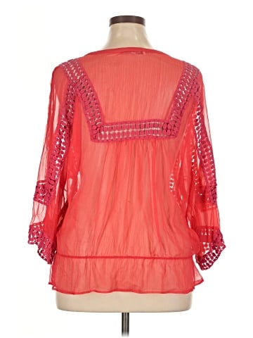 Black Rainn 3/4 Sleeve Blouse (view 2)