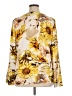 Sioni Floral Yellow Long Sleeve Blouse Size XL (estimated) - photo 2