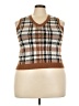 No Boundaries Brown Sweater Vest Size 3X - photo 1