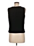 Yeohlee 100% Microfiber Black Sleeveless T-Shirt Size M - photo 2
