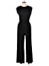 Kimberly C. Solid Black Jumpsuit Size L - photo 1
