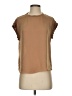 T Tahari 100% Polyester Tan Short Sleeve Blouse Size XS - photo 1