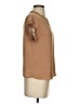 T Tahari 100% Polyester Tan Short Sleeve Blouse Size XS - photo 4