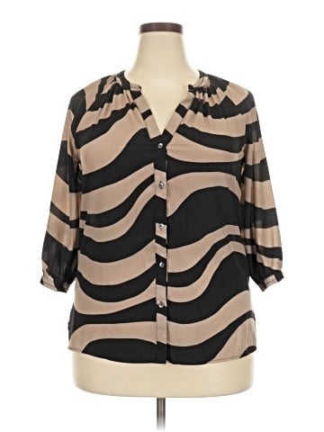 Isaac Mizrahi 3/4 Sleeve Blouse (view 1)