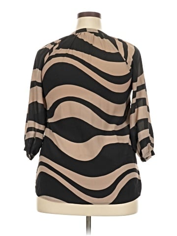 Isaac Mizrahi 3/4 Sleeve Blouse (view 2)