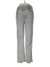 Paige Chevron-herringbone Gray Jeans Size 29 waist - photo 1