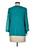 By & By 100% Polyester Teal 3/4 Sleeve Blouse Size M - photo 2