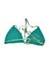 Mara Hoffman Tropical Green Teal Swimsuit Top Size S (estimated) - photo 2