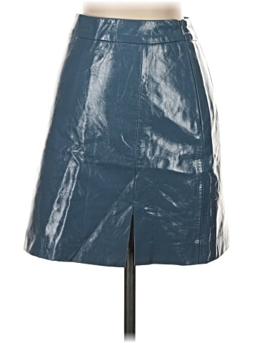 Fashion Union Faux Leather Skirt (view 1)