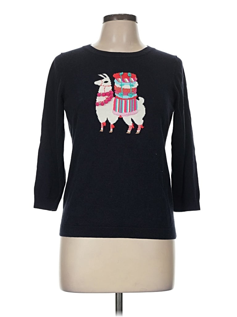 Pre-owned Talbots Sweatshirt In Black