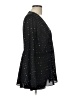 City Chic 100% Polyester Black Long Sleeve Blouse Size XXS/12 - photo 4