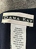 Dana Kay 100% Polyester Black 3/4 Sleeve Blouse Size 20 - photo 7
