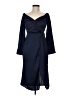 PrettyLittleThing 100% Polyester Blue Cocktail Dress Size 6 - photo 1