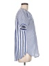 Unbranded Blue Short Sleeve Blouse Size M - photo 4