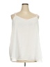 Torrid 100% Polyester Ivory Sleeveless Blouse Size 3X Plus (3) - photo 1