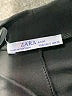 Zara Basic Solid Black Casual Dress Size S - photo 6