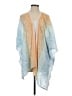Chico's 100% Cotton Color Block Blue Kimono Size Sm - Med - photo 1