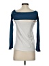 Shein Blue 3/4 Sleeve T-Shirt Size 4 - photo 2