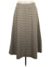 Lands' End Houndstooth Brown Casual Skirt Size S - photo 1